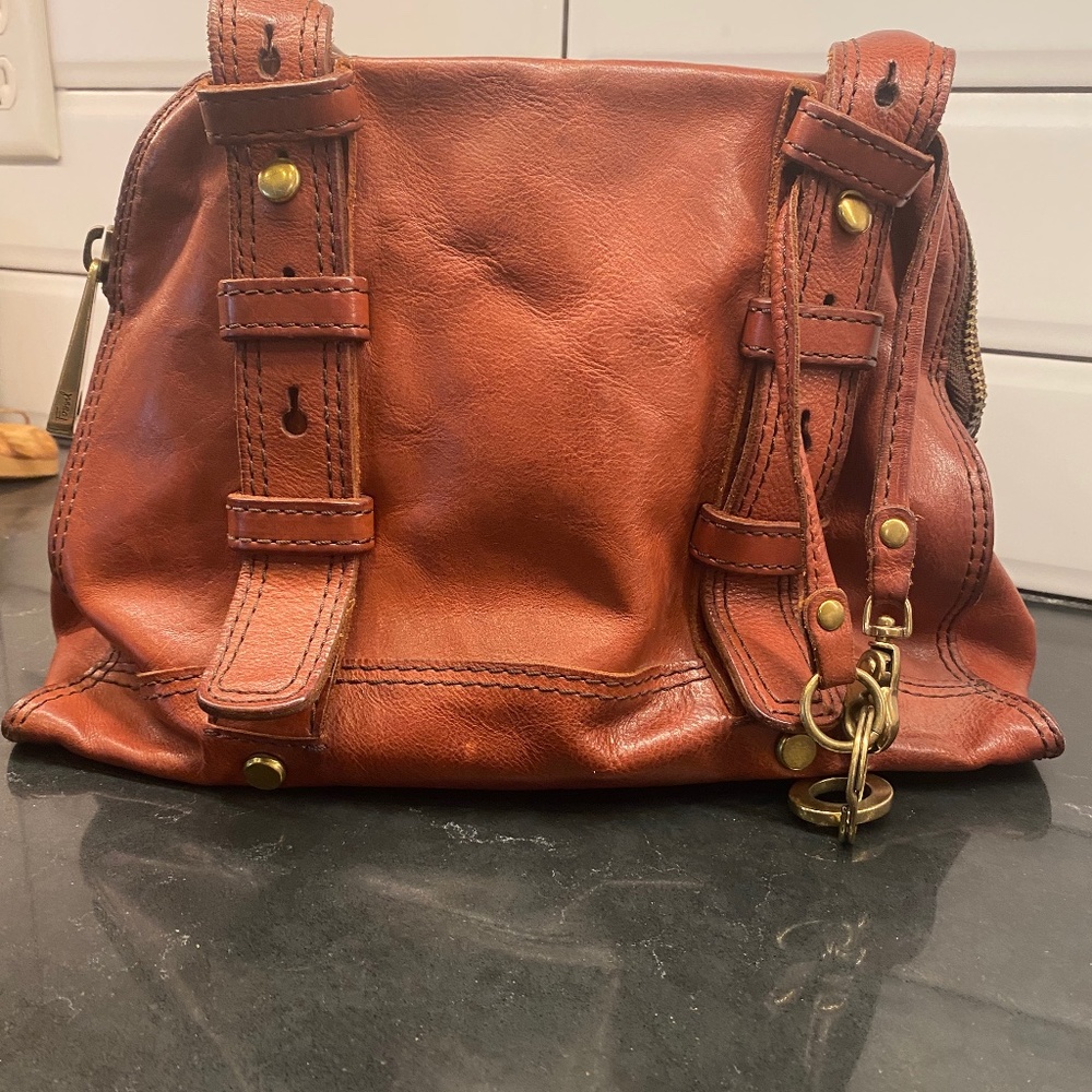 Vintage fossil fifty-four handbag